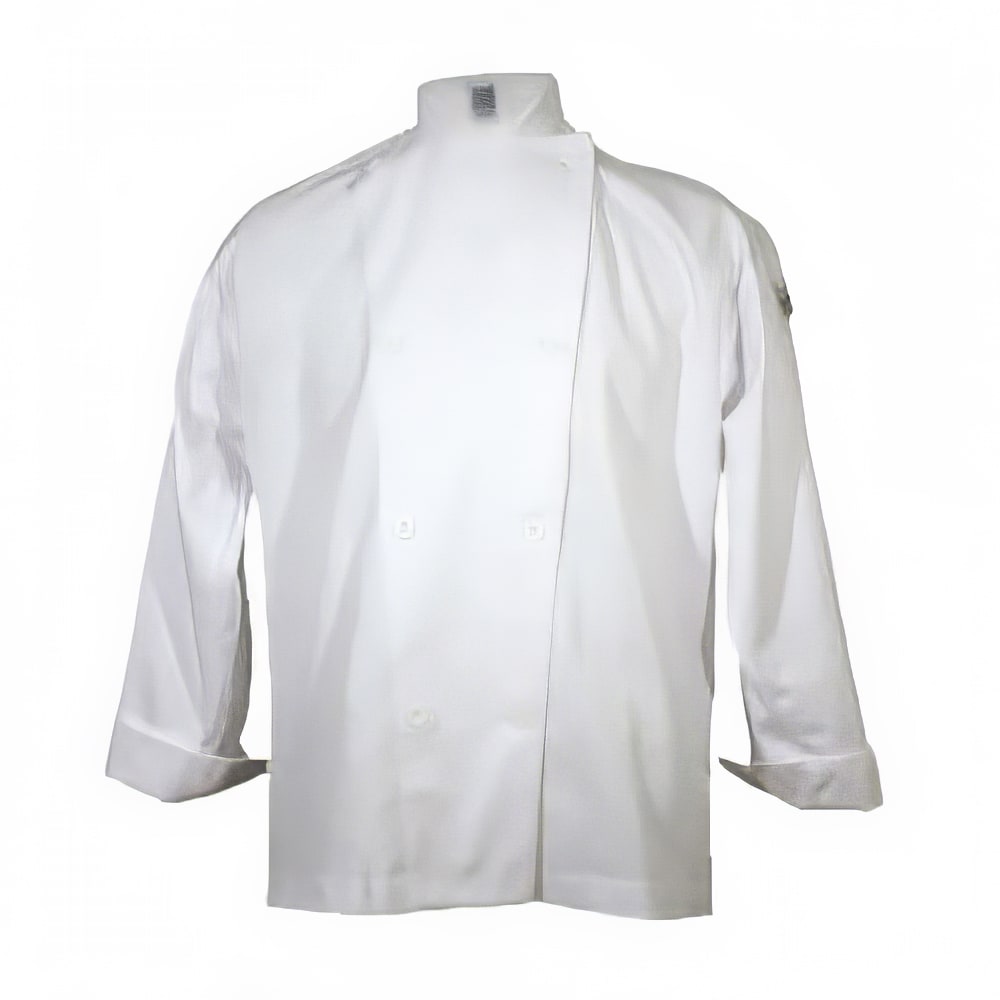 Chef Revival Poly Cotton Traditional Chef Jacket, X-Small (J002-XS)