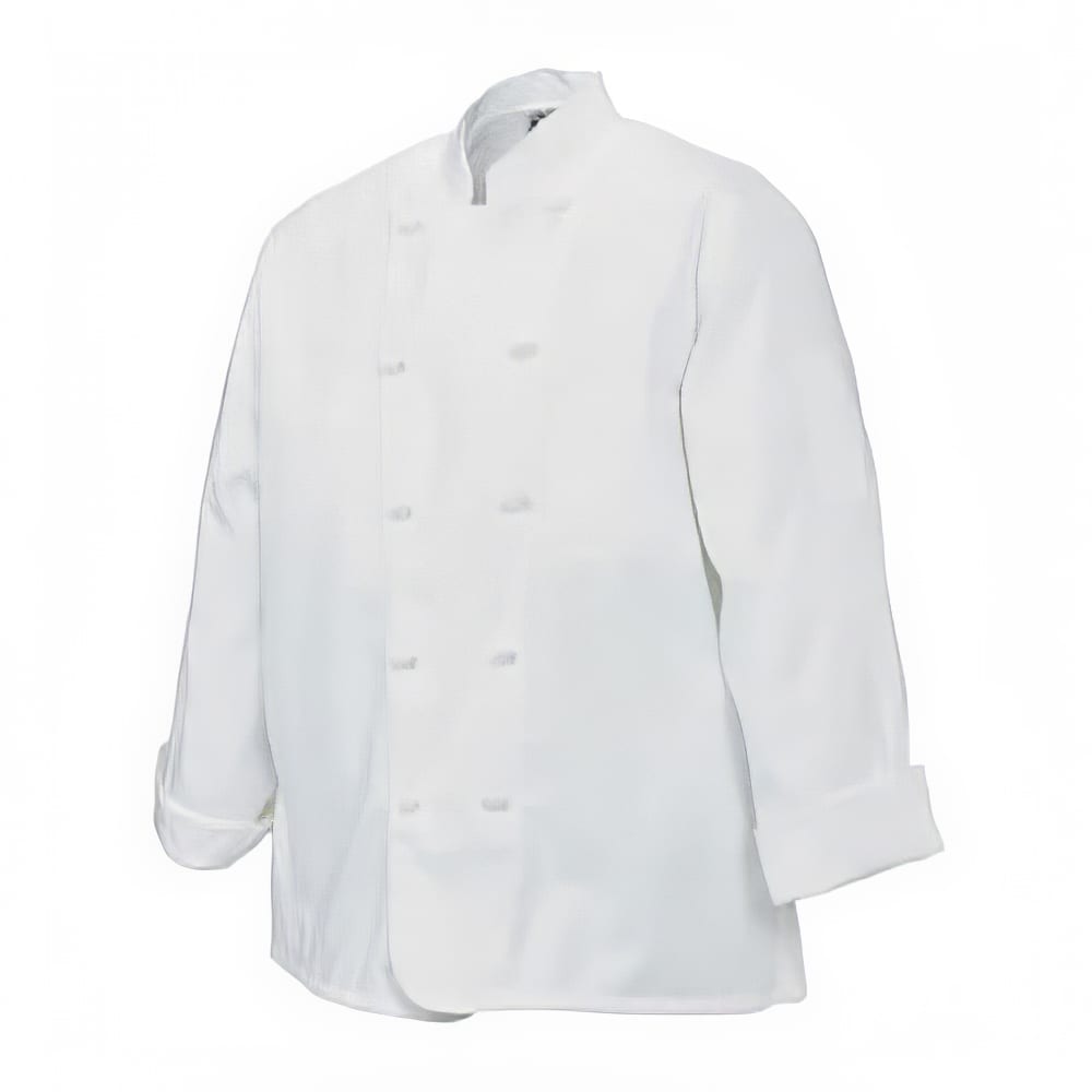 Chef Revival Poly Cotton Chef Jacket, Cloth Knot, 4X (J050-4X)