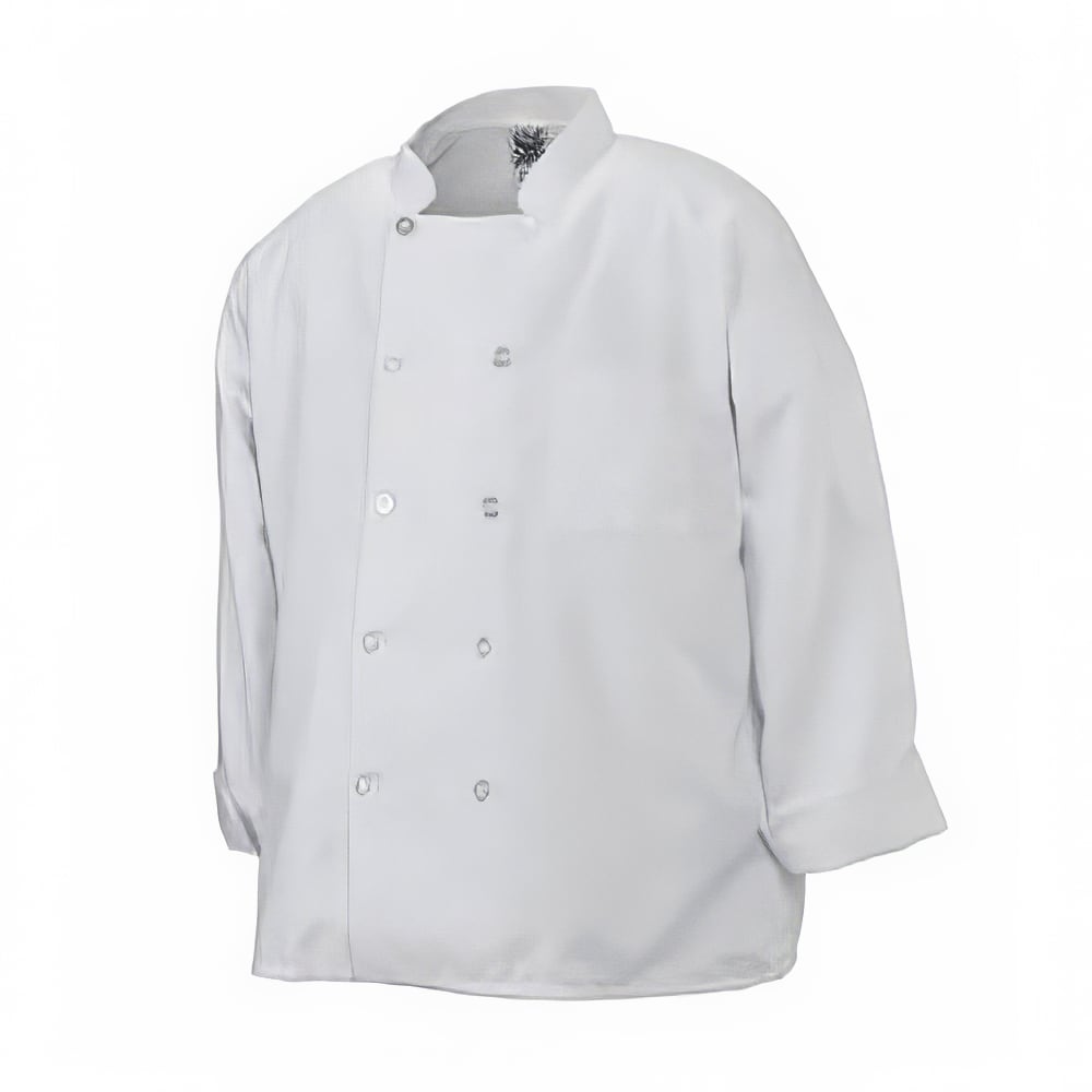 Chef Revival Twill Chef Coat, Double Breasted, Heat Resistant, 2X (J100-2X)