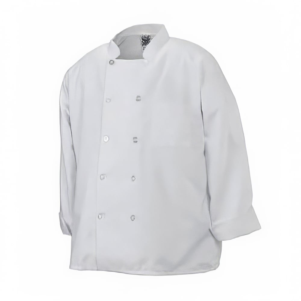 Chef Revival Twill Chef Coat, Double Breasted, Heat Resistant, 3X (J100-3X)
