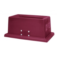 San Jamar KA1951RD Flatware Retriever, Fits Slim Jim Can, 6 1/2"H, Plastic, Red thumbnail 2