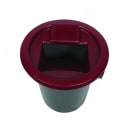 San Jamar KA3244 Flatware Retriever for 32 & 44 gal Round Can, Plastic thumbnail 2