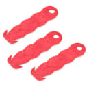 San Jamar KK403 Box Cutter, Recessed Blade, NSF, Red thumbnail 3