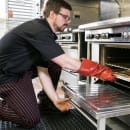 San Jamar KM1100 Kitchen Mat, Rubber, Anti-Slip, 3' x  5', Grease-Resistant, Black thumbnail 3