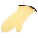 San Jamar KM17 17" Conventional Oven Mitt - Kevlar®, Gold thumbnail 2