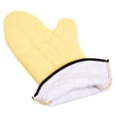 San Jamar KM17 17" Conventional Oven Mitt - Kevlar®, Gold thumbnail 3