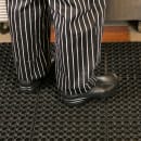 San Jamar KM2100B Kitchen Mat, Anti-Slip, 3' x 5' x 3/4" Thick, Bullnose Edge, Grease Resistant, Black thumbnail 6