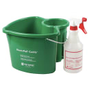 San Jamar KP500 Kleen Pail Caddy, Includes Pail & Spray Bottle thumbnail 2