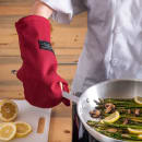 San Jamar KT0215 15" Conventional Oven Mitt - Nomex®/Kevlar®, Red thumbnail 6