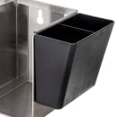 San Jamar L1014 Lid Organizer, Adjustable Dividers, 3 Stacks, SS thumbnail 7