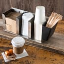 San Jamar L1014 Lid Organizer, Adjustable Dividers, 3 Stacks, SS thumbnail 8