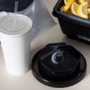 San Jamar L2200C EZ-Fit Large In-Counter Lid Dispenser, 8 24 oz Cup Lids thumbnail 5