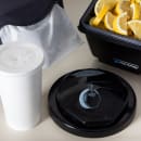 San Jamar L2400C EZ-Fit Large In-Counter Lid Dispenser, 24 46 oz Cup Lids thumbnail 6
