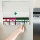 San Jamar MKBD100 Wall-Mount Mani-Kare Bandage Dispenser w/ Patch, Knuckle, & Strip Bandages thumbnail 5