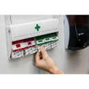 San Jamar MKBD100 Wall-Mount Mani-Kare Bandage Dispenser w/ Patch, Knuckle, & Strip Bandages thumbnail 9