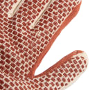 San Jamar ML5000 6 4/5" Hot Mill Glove - Cotton, Beige thumbnail 3