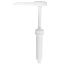 San Jamar P7300 Condiment Dispenser Pump Only w/ 1 oz/Stroke Capacity, Plastic, White thumbnail 3