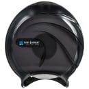 San Jamar R2090TBK 9" Single Jumbo Toilet Tissue Dispenser, Translucent Black Pearl thumbnail 2