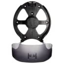 San Jamar R2090TBK 9" Single Jumbo Toilet Tissue Dispenser, Translucent Black Pearl thumbnail 4