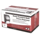 San Jamar R3500TBK Classic Duett Standard Bath Tissue Dispenser, 2 Rolls, Translucent Black Pearl thumbnail 6