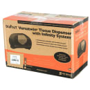 San Jamar R3670BKSS Wall-Mount Toilet Paper Dispenser w/ (2) Roll Capacity - Plastic, Black/Stainless thumbnail 6