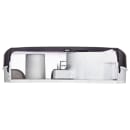 San Jamar R4000TBK Bath Tissue Dispenser, (2) 9" Jumbo Rolls, Translucent Black Pearl thumbnail 3