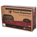 San Jamar R4000TBK Bath Tissue Dispenser, (2) 9" Jumbo Rolls, Translucent Black Pearl thumbnail 6