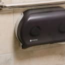 San Jamar R4000TBK Bath Tissue Dispenser, (2) 9" Jumbo Rolls, Translucent Black Pearl thumbnail 8