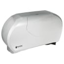 San Jamar R4070SS Toilet Paper Dispenser - Fits (2) 9" Jumbo Rolls, Stainless thumbnail 3