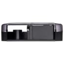 San Jamar R4090TBK Twin 9" Jumbo Toilet Tissue Dispenser, Oceans, Translucent Black Pearl thumbnail 3