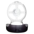 San Jamar R6000TBK 12" Single Jumbo Toilet Tissue Dispenser, Multi-Directional Tearing, Classic, Black thumbnail 3