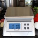 San Jamar SCDG13 Escali 13 lb Digital Scale w/ Removable Platform - 7 1/4" x 9 3/4", Stainless thumbnail 5
