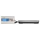 San Jamar SCDG264 264 lb Industrial Receiving Scale w/ Remote Display - 11 1/2" x 11", Stainless thumbnail 2