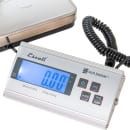 San Jamar SCDG264 264 lb Industrial Receiving Scale w/ Remote Display - 11 1/2" x 11", Stainless thumbnail 5
