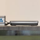 San Jamar SCDG264 264 lb Industrial Receiving Scale w/ Remote Display - 11 1/2" x 11", Stainless thumbnail 7