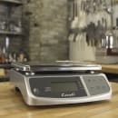 San Jamar SCDGM33 Escali 33 lb Digital Scale w/ Removable Platform - 10 1/4" x 11 3/4", Stainless Steel thumbnail 3