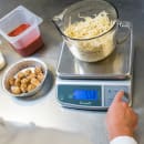 San Jamar SCDGM33 Escali 33 lb Digital Scale w/ Removable Platform - 10 1/4" x 11 3/4", Stainless Steel thumbnail 5