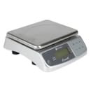 San Jamar SCDGM66 Escali 66 lb Square Digital Scale w/ Removable Platform - 10 1/4" x 12", Stainless Steel thumbnail 3