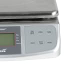 San Jamar SCDGM66 Escali 66 lb Square Digital Scale w/ Removable Platform - 10 1/4" x 12", Stainless Steel thumbnail 5