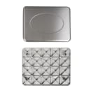 San Jamar SCDGM66 Escali 66 lb Square Digital Scale w/ Removable Platform - 10 1/4" x 12", Stainless Steel thumbnail 7