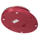 San Jamar SCDGP11RD Escali 11 lb Round Digital Scale w/ Removable Platform - 6" x 8 1/2", Warm Red thumbnail 2