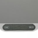 San Jamar SCDGSL33 33 lb Rectangular Wash Down Digital Scale - 12 3/5" x 10", Stainless thumbnail 5