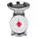 San Jamar SCDLB11 Escali 11 lb Dial Scale w/ Removable Bowl - 6" x 6", Stainless thumbnail 2