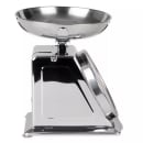 San Jamar SCDLB11 Escali 11 lb Dial Scale w/ Removable Bowl - 6" x 6", Stainless thumbnail 4