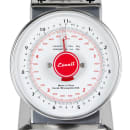 San Jamar SCDLB11 Escali 11 lb Dial Scale w/ Removable Bowl - 6" x 6", Stainless thumbnail 5