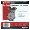 San Jamar SCDLB2 Escali 2 lb Dial Scale w/ Removable Platform - 6" x 6", Stainless thumbnail 7