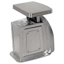 San Jamar SCMDL2 Escali 2 lb Mechanical Dial Scale - 4 5/8" x 6", Stainless Steel thumbnail 5