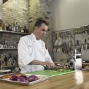 San Jamar SCMDL25 25 lb Dial Scale - 6" x 4 5/8", Stainless thumbnail 3