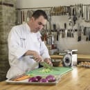 San Jamar SCMDL25 25 lb Dial Scale - 6" x 4 5/8", Stainless thumbnail 4