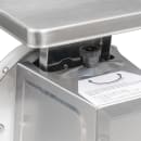 San Jamar SCMDL5 Escali 5 lb Mechanical Dial Scale - 4 5/8" x 6", Stainless Steel thumbnail 7